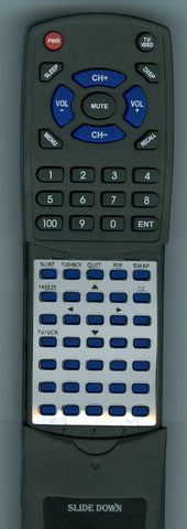 ZENITH 6710V00121B Replacement Remote