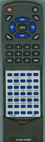 ZENITH RT6710V00126Z Replacement Remote
