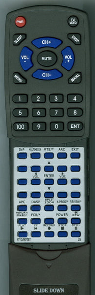 LG 6710V00138T Replacement Remote
