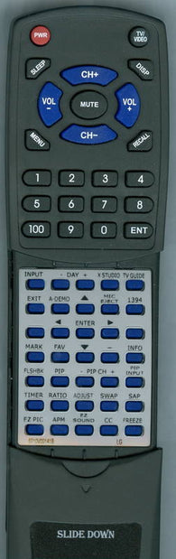 LG 6710V00141B Replacement Remote