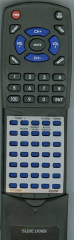 GOLDSTAR WG5200R Replacement Remote