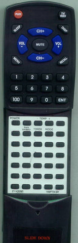 HAMPTONBAY HBLG1203R Replacement Remote