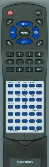 ALLEGRO RT6711R1N012E Replacement Remote