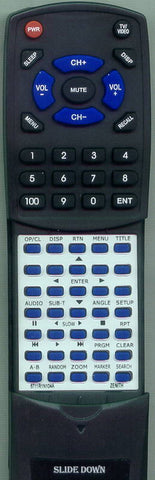 ZENITH DVB312 Replacement Remote