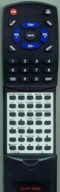 LG RT6711R1N139A Replacement Remote
