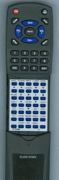 LG RT6711R1N206A Replacement Remote