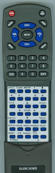 LG 6711R1N210C Replacement Remote