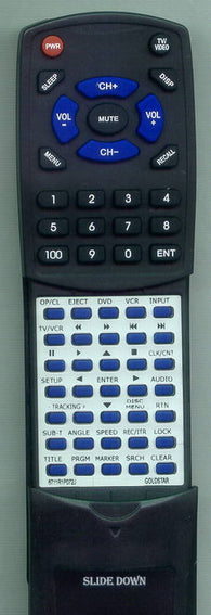 ZENITH ZDX313 Replacement Remote
