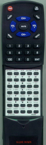 ZENITH XBR716 Replacement Remote