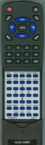 ZENITH DVB216 Replacement Remote