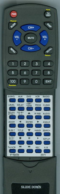 ZENITHINSERT XBS245 Replacement Remote