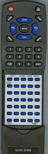 FRIEDRICH RT67307701 Replacement Remote