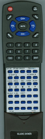 TOSHIBA VC-650 Replacement Remote