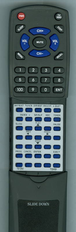 TOSHIBA MV13M2 Replacement Remote Control