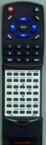 TOSHIBA RT70012544 Replacement Remote