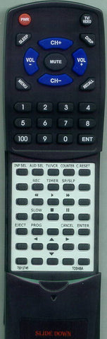 TOSHIBA M653 Replacement Remote