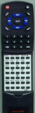TOSHIBA M764 Replacement Remote