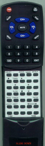 TOSHIBA M775 Replacement Remote