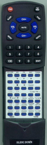 TOSHIBA 70693204 Replacement Remote