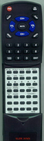 TOSHIBA 70795503 Replacement Remote