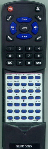 TOSHIBA 70796106 Replacement Remote