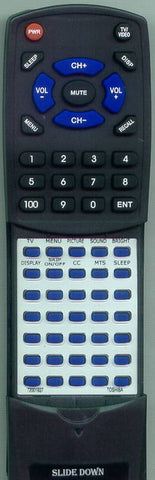 TOSHIBA CT-864 Replacement Remote