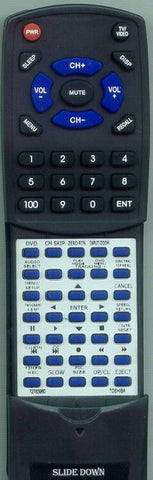TOSHIBA MW27H62 Replacement Remote