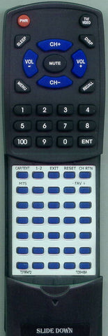 TOSHIBA CT-844 Replacement Remote