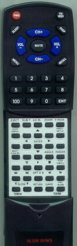 TOSHIBA 72796193 Replacement Remote