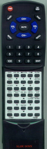 TOSHIBA 72796927 Replacement Remote