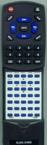 TOSHIBA 37HL66 Replacement Remote