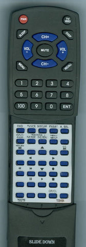 TOSHIBA 75002758 Replacement Remote