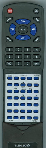 TOSHIBA 50HP86 Replacement Remote