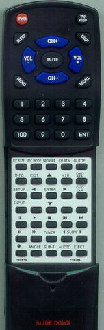 TOSHIBA 32HL67 Replacement Remote