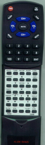TOSHIBA MD20H63 Replacement Remote