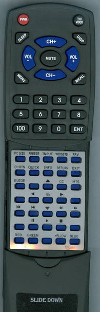 TOSHIBA 46UX600U Replacement Remote