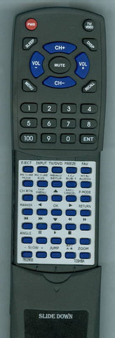 TOSHIBA RT75023633 Replacement Remote
