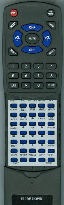 TOSHIBA 24V4260U Replacement Remote Control