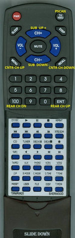 SHERWOODINSERT RMRVN25 Replacement Remote