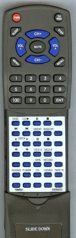 SHERWOOD RMRX41 Replacement Remote Control