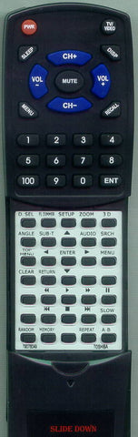 TOSHIBA SE-R0027 Replacement Remote