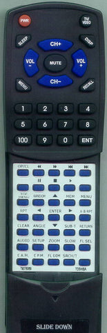 TOSHIBA SD-310VU Replacement Remote