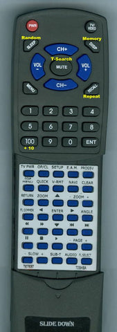 TOSHIBAINSERT 79078087 Replacement Remote