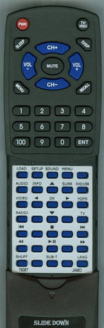 JAMO 79087 Replacement Remote