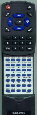 TOSHIBA SD530ESB Replacement Remote