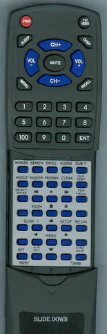 TOSHIBA RT79097801 Replacement Remote