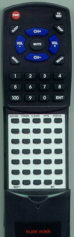 NEC RC1040E Replacement Remote