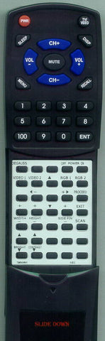 NEC XP29PLUS Replacement Remote