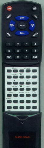 NEC VT540CC Replacement Remote