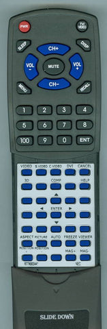 NEC RD 401E Replacement Remote